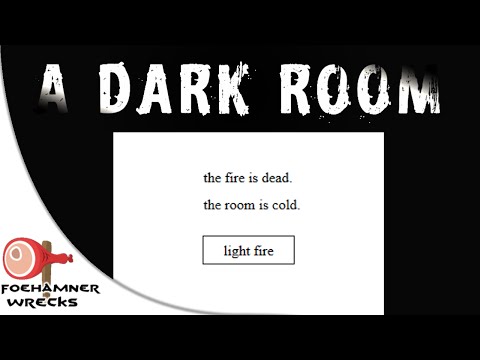 A Dark Room - Playthrough Gameplay - many layers here - YouTube