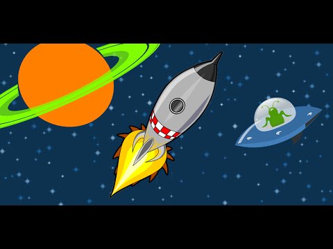 Astronaut Games in Space Video