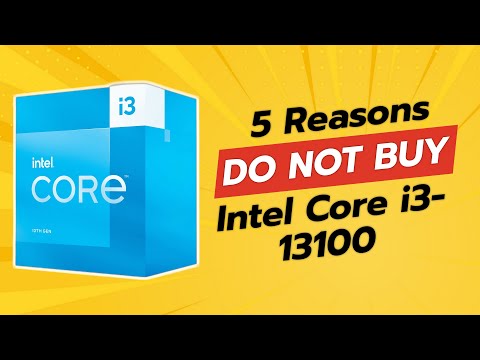 DON'T BUY Intel Core i3-13100 Before Watching THIS! 🚫💻 (5 Reasons)