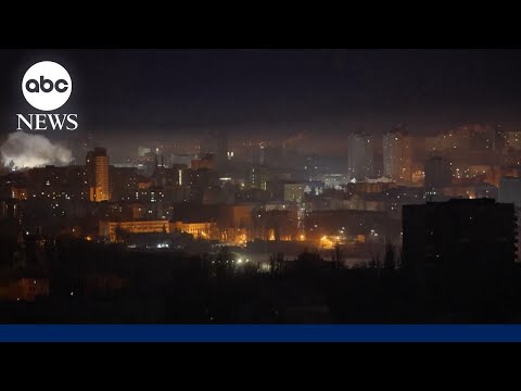 Russia launches massive attack on Kyiv