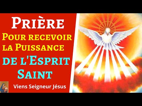 Prayer to Receive the Power of the Holy Spirit - Outpouring of God's Spirit - Powerful Prayer
