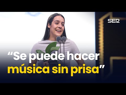 PREMIOS ONDAS 2025 | Valeria Castro: "Este Ondas me recuerda que se puede hacer música sin prisa"