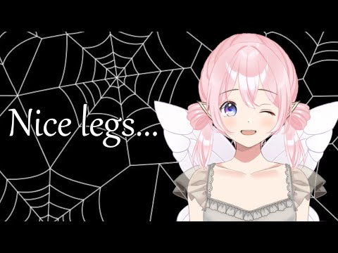 Butterfly Girl Flirts Her Way Out Of Your Web (ASMR Roleplay) [F4A] [Drider Listener]