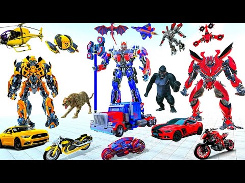 Bumblebee Jet Robot Car Transform - Android gameplay
