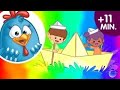 Row Row Row Your Boat Chalo Naav Leke Hindi Nursery Rhymes For Kids Lottie Dottie Murgi