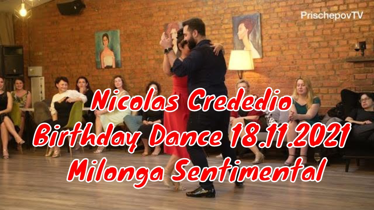 Bahía Blanca, Nicolas Crededio, Birthday Dance 18.11.2021 Milonga Sentimental