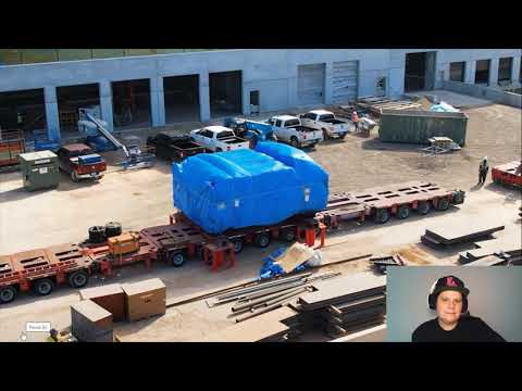 Tesla Gigafactory Drone Fly over