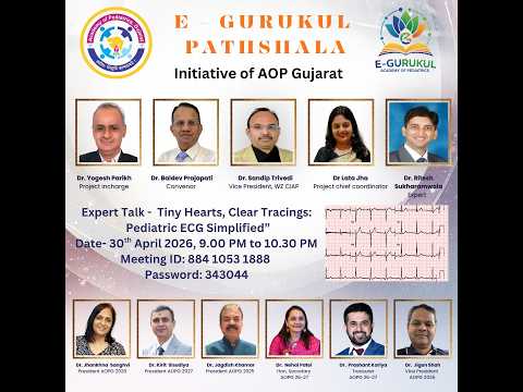 Expert Talk   ECG  Session  - 30th April 2026