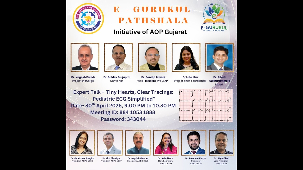 Expert Talk   ECG  Session  - 30th April 2026