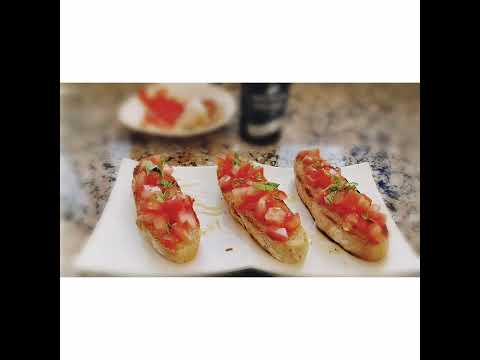 Como hacer BRUSCHETAS