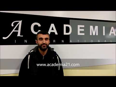 Kostas Savvas discusses studying Commercial Cookery at Academia International