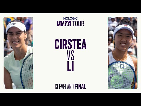 Sorana Cirstea vs. Ann Li | 2025 Cleveland Final | WTA Match Highlights