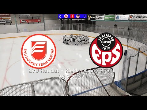 EVU Ruudut - Kiekko Espoo EPS II 28.2.2022 (U13) AA