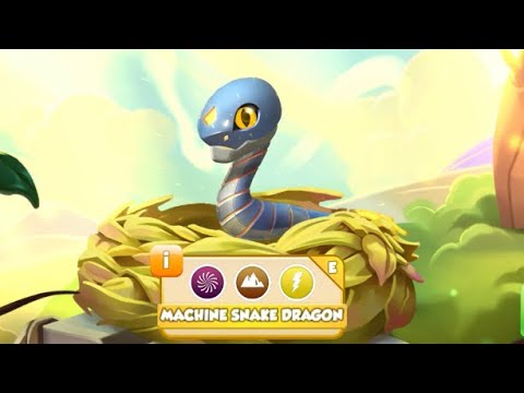 Hatch machine snake dragon in dragon mania legend