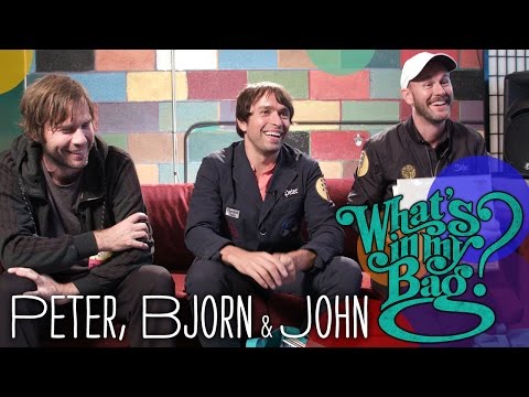 Peter Björn and John - What's In My Bag?