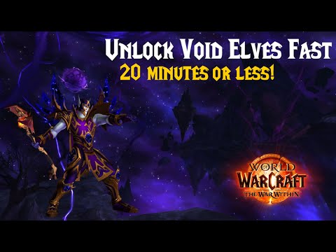 Unlock Void Elves Fast - World of Warcraft