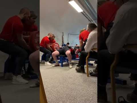 235kg benchpress singleply #ipf #benchpress #rmbenkpress22 #powerlifting #styrkeløft #benkpress