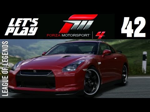 Let's Play Forza Motorsport 4 - Part 42 - League of Legends - Races 1-6