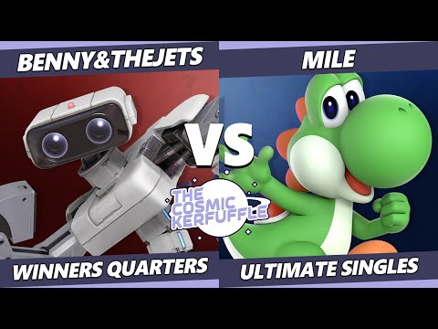 Cosmic Kerfuffle SSBU - Benny&TheJets (ROB) Vs. PA | MiLe (Yoshi) Smash Ultimate Winners Quarters