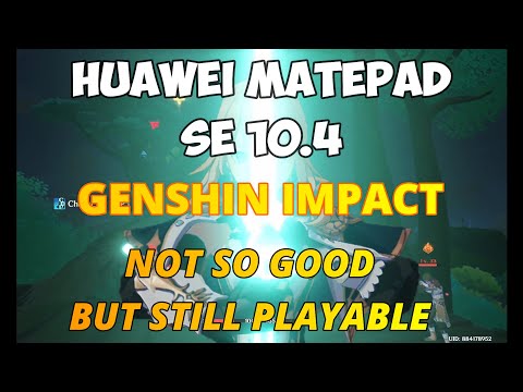Genshin Impact in Huawei MatePad SE 10.4