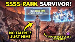 No VFX, No Aura, No Talent Glow—But He Survived An SSSSS-Rank Trial Alone!