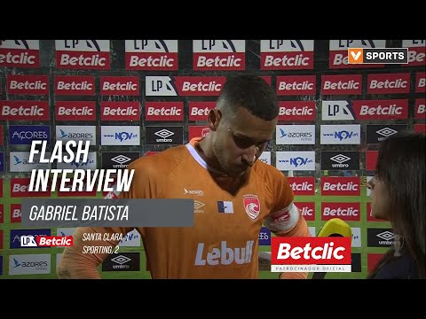 I Liga (#11) | Santa Clara 1-2 Sporting: Flash Interview Gabriel Batista
