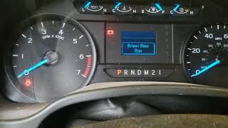Resetting Battery Monitoring System on Ford F250