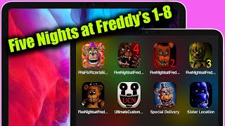 Five Nights at Freddy's (FNaF) - All 8 iOS Games