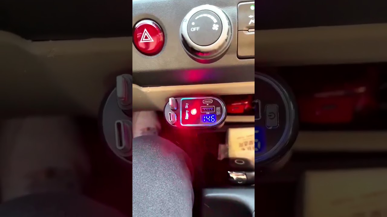 Tẩu Sạc Ô Tô Hỗ Trợ Sạc Nhanh 120W 5In1