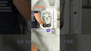 Pourquoi le tambour tourne ? 🚀 Moteur et entraînement du lave-linge #shorts