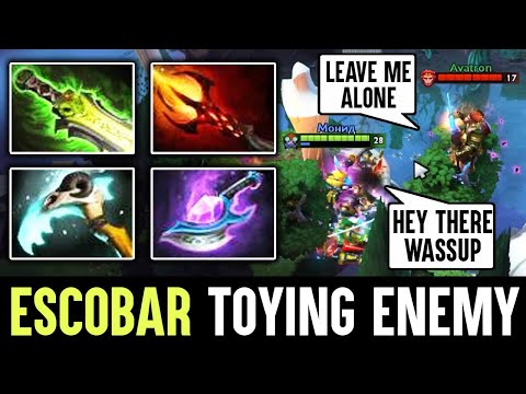 Escobar Tinker Outplaying Enimes And Toying - Fast And Perfect Plays Dota 2