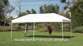 Z-Shade Everest 10' x 20' Setup Instructions