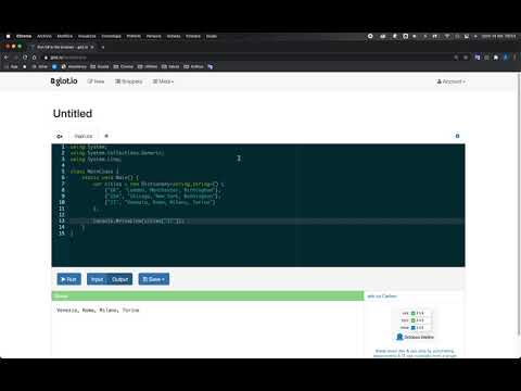 Definizione di Dizionari