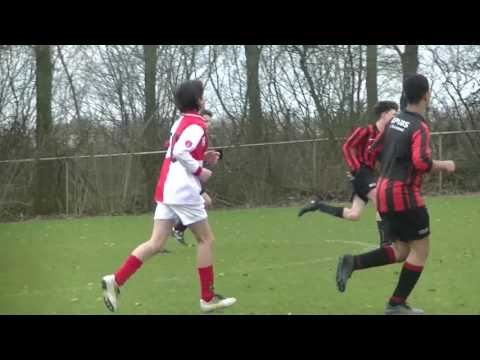 VVIJ JO15-5 - UVV JO15-3 1ste helft (1-4) 4-3-2017