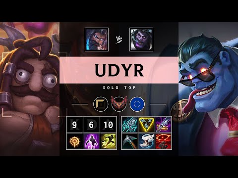 Udyr Top vs Dr. Mundo - EUW Grandmaster Patch 25.20