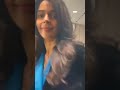 Malika Sherawat Flauunts Her Navel In Hot Blue Saree Shorts