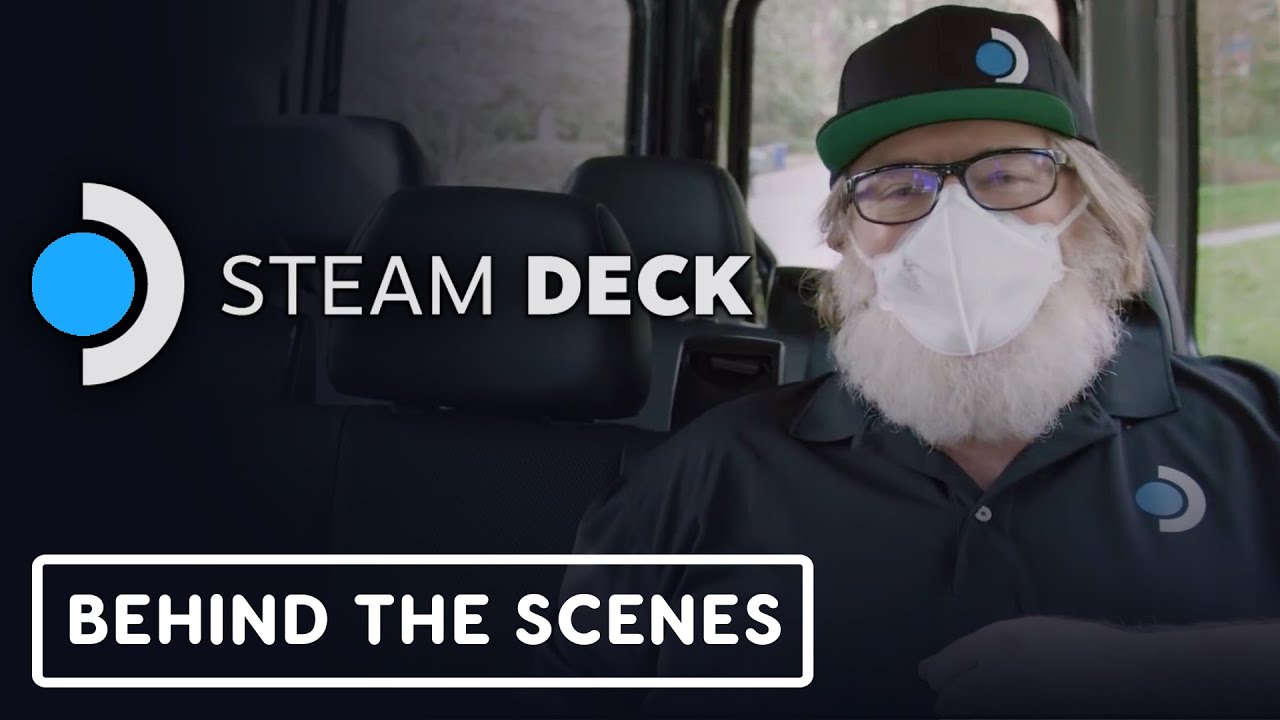 Gabe Newell Delivering Steam Decks - Official Behind the Scenes - YouTube