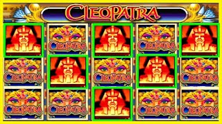 ★★JACKPOT HANDPAY★★HIGH LIMIT BETS★★CLEOPATRA HIGH LIMIT SLOT MACHINE BUENO DINERO MUSEUM SLOTS IGT