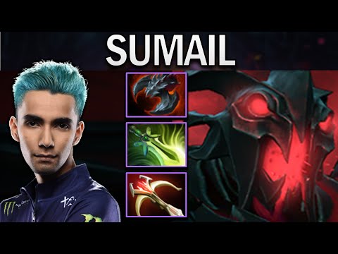 SUMAIL SHADOW FIEND - PHYSICAL BUILD - DOTA 2 7.29 GAMEPLAY