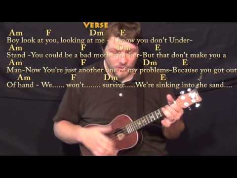 High By the Beach (Lana Del Rey) Ukulele Cover Lesson in Am with Chords/Lyrics