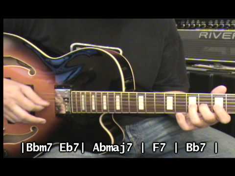 Donna Lee - lição de Guitarra Jazz Bebop