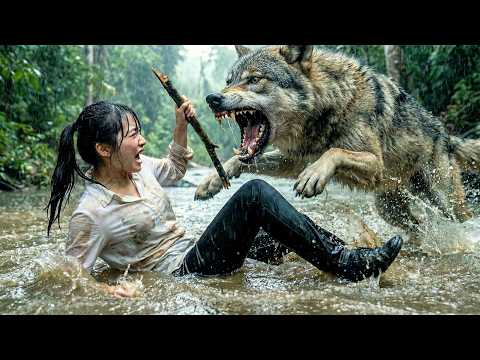 Part 68 - A Girl Alone Surviving In The Forest | The Night of Wolves & The Wilderness Covenant