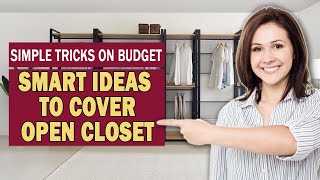 How do you cover an open closet? | Closet Curtain Door Home Decor Ideas | Interior Design