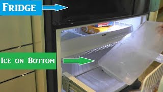 Kenmore Elite Ice on Bottom of Fridge Repair