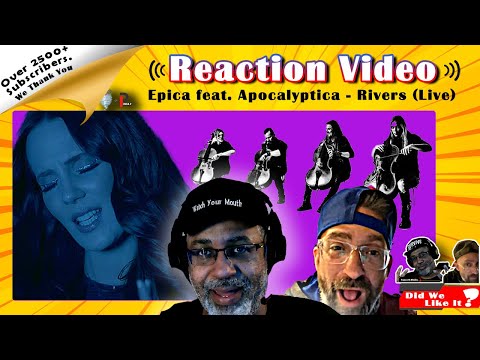 🎶[First Time Hearing] Epica feat. Apocalyptica | Rivers (AFAS Live)🎶 Reaction