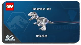 Lego Jurassic World - How To Unlock Indominus Rex Dinosaur Character Location