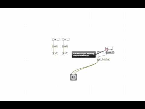 Max Tutorial: poly~ Object (Part 5)