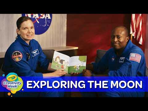 Exploring the Moon with NASA’s Artemis Team | Crayola Creativity Week | Day 5