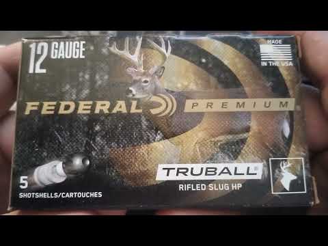 review on Federal 12 gauge rifled slugs
