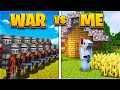 Going Against 100 Players in a Minecraft WAR